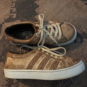 Leather, Western Sneaker